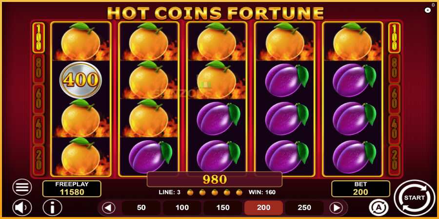 Hot Coins Fortune màquina de joc per diners, imatge 4