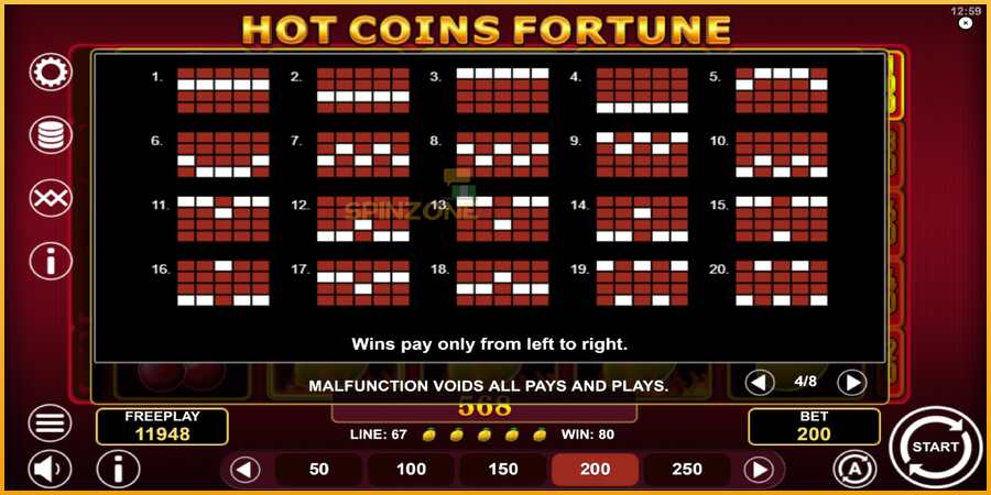 Hot Coins Fortune màquina de joc per diners, imatge 7