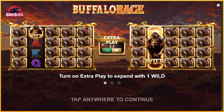 Buffalo Rage màquina de joc per diners, imatge 1