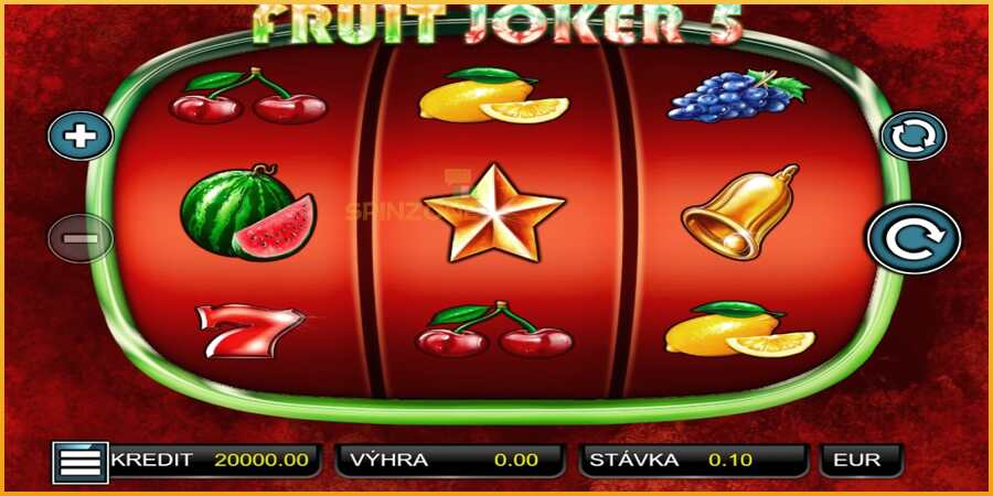 Fruit Joker 5 màquina de joc per diners, imatge 1