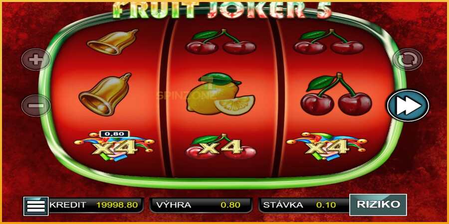 Fruit Joker 5 màquina de joc per diners, imatge 3