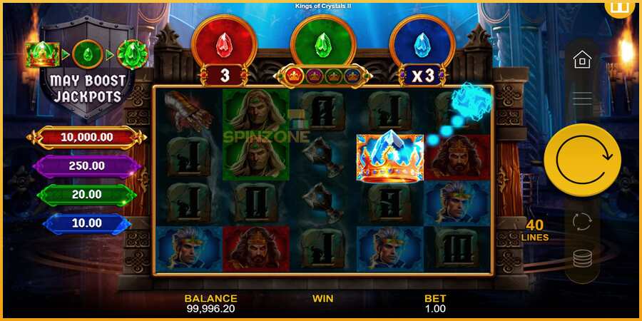 Kings of Crystals II Power Combo màquina de joc per diners, imatge 3