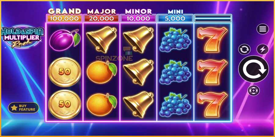 Hold & Spin Multiplier Rush màquina de joc per diners, imatge 2