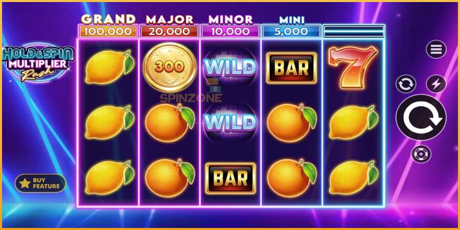 Hold & Spin Multiplier Rush màquina de joc per diners, imatge 3