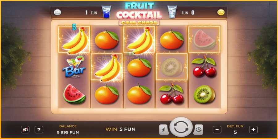 Fruit Cocktail Coin Chase màquina de joc per diners, imatge 2