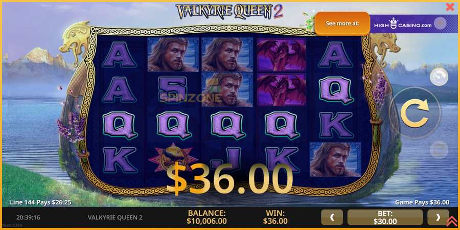 Valkyrie Queen 2 màquina de joc per diners, imatge 2