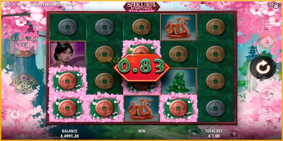 Sakura Fortune Epic Bloom màquina de joc per diners, imatge 4