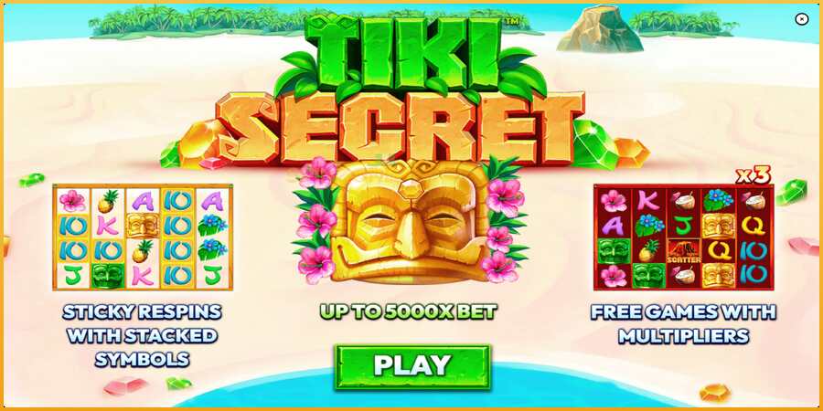 Tiki Secret màquina de joc per diners, imatge 1