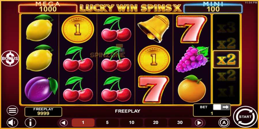 Lucky Win Spins X màquina de joc per diners, imatge 2