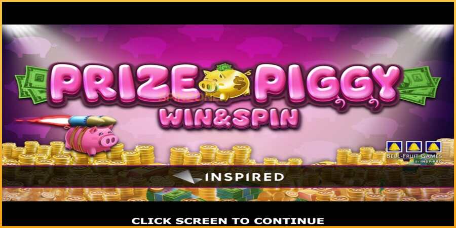 Prize Piggy Win & Spin màquina de joc per diners, imatge 1