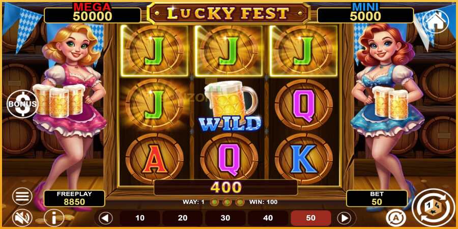 Lucky Fest Hold & Win màquina de joc per diners, imatge 2