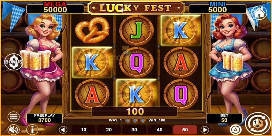 Lucky Fest Hold & Win màquina de joc per diners, imatge 3