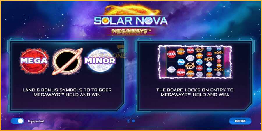 Solar Nova Megaways màquina de joc per diners, imatge 1