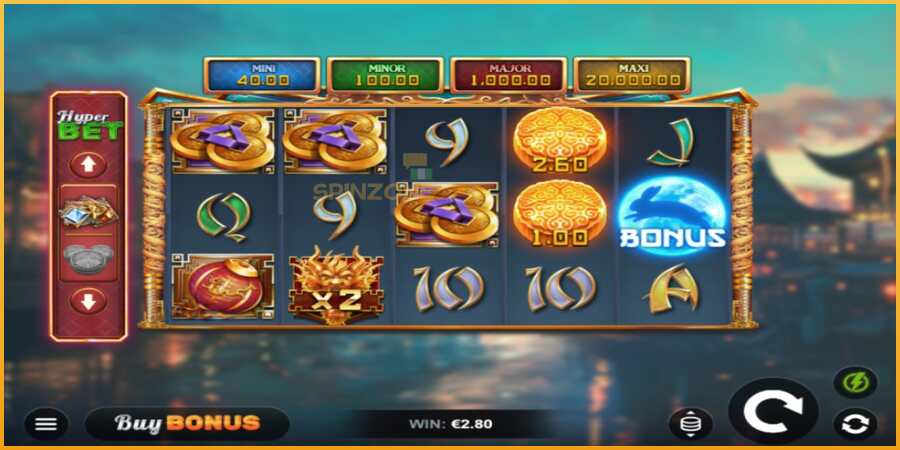 Mooncake Riches Hold and Win màquina de joc per diners, imatge 3