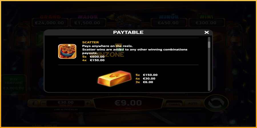 Pokerstars Mining Bonanza màquina de joc per diners, imatge 5