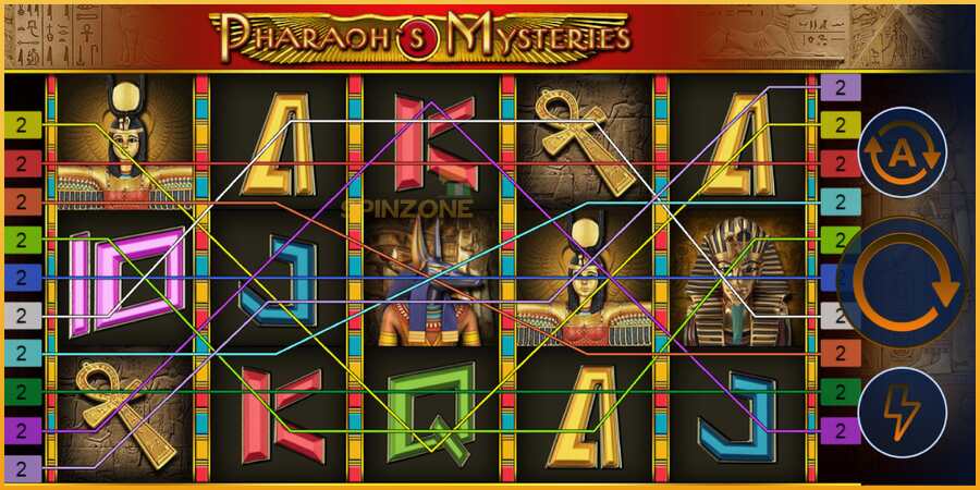 Pharaohs Mysteries màquina de joc per diners, imatge 1