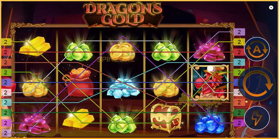 Dragons Gold SL màquina de joc per diners, imatge 1