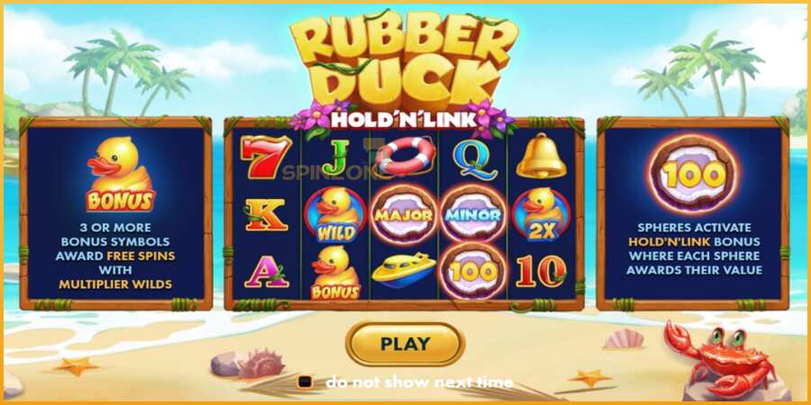 Rubber Duck Hold N Link màquina de joc per diners, imatge 1