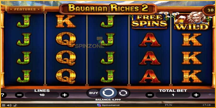 Bavarian Riches 2 màquina de joc per diners, imatge 2