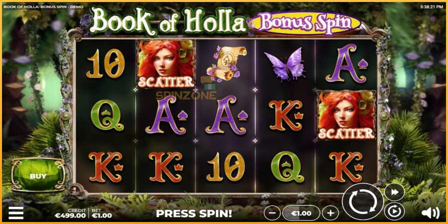 Book of Holla: Bonus Spin màquina de joc per diners, imatge 2