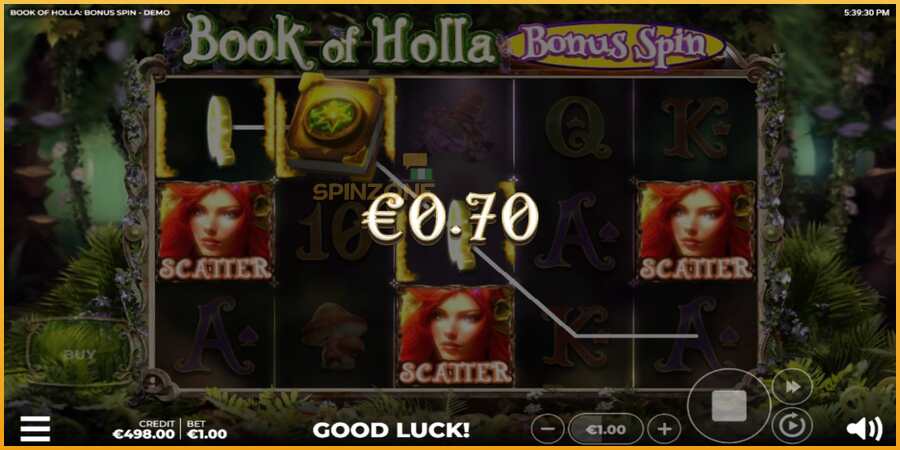 Book of Holla: Bonus Spin màquina de joc per diners, imatge 3