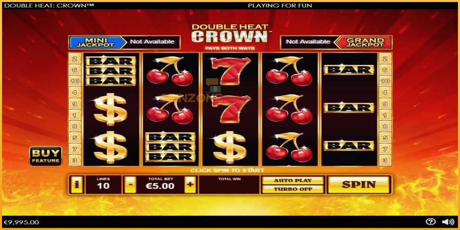 Double Heat: Crown màquina de joc per diners, imatge 2