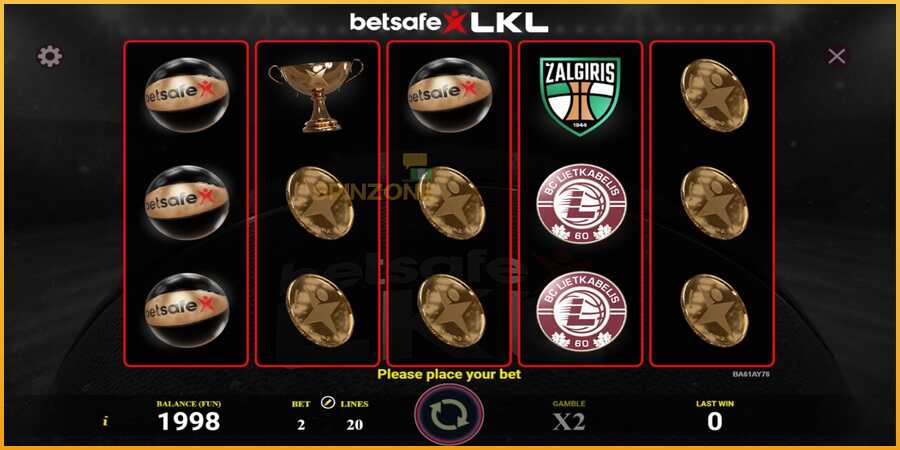 Betsafe LKL màquina de joc per diners, imatge 1