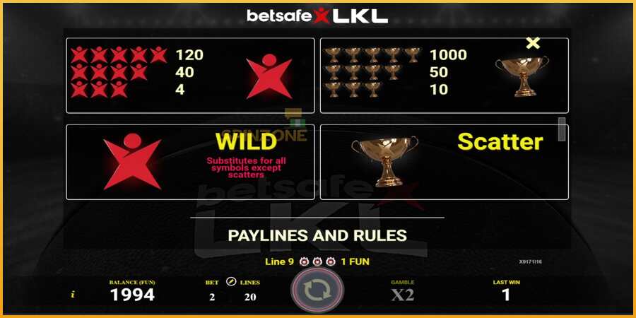 Betsafe LKL màquina de joc per diners, imatge 4