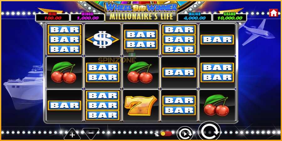 Wheel Big Winner Millionaires Life màquina de joc per diners, imatge 1