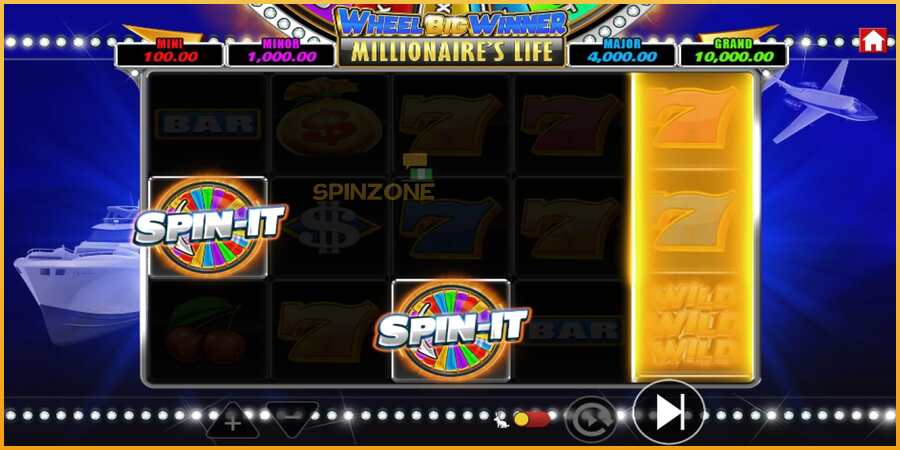 Wheel Big Winner Millionaires Life màquina de joc per diners, imatge 3