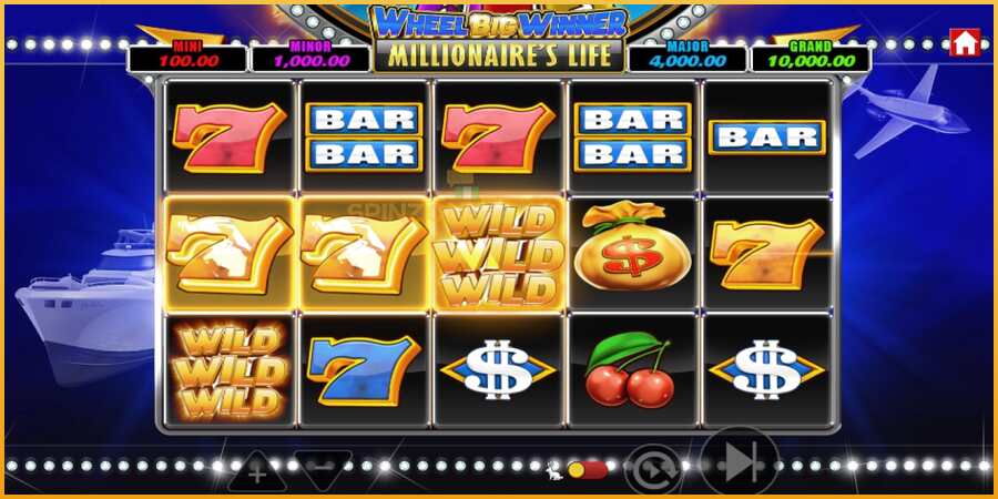 Wheel Big Winner Millionaires Life màquina de joc per diners, imatge 4