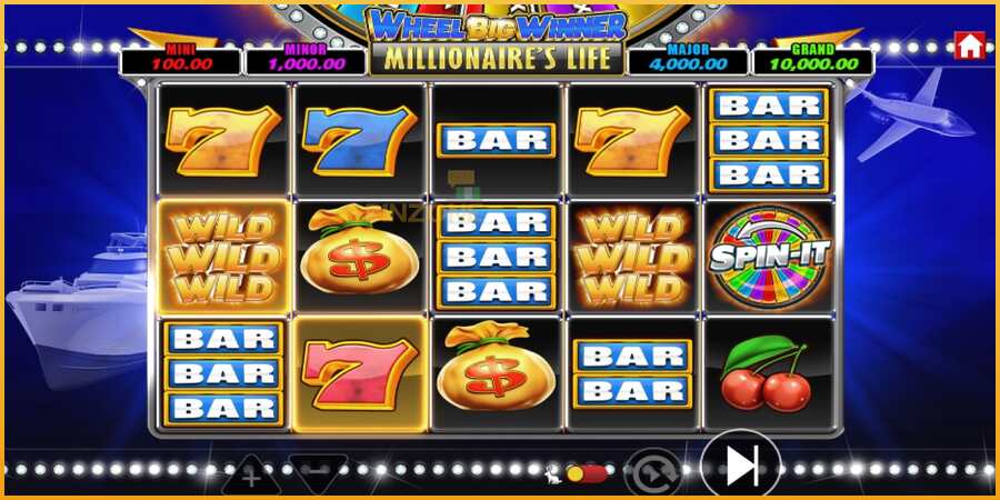 Wheel Big Winner Millionaires Life màquina de joc per diners, imatge 5