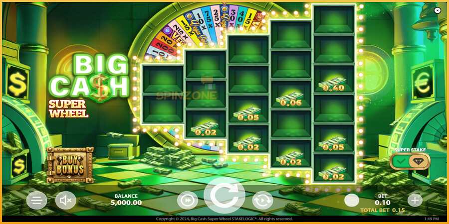 Big Cash Super Wheel màquina de joc per diners, imatge 2