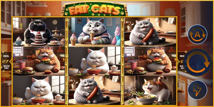 Fat Cats màquina de joc per diners, imatge 2