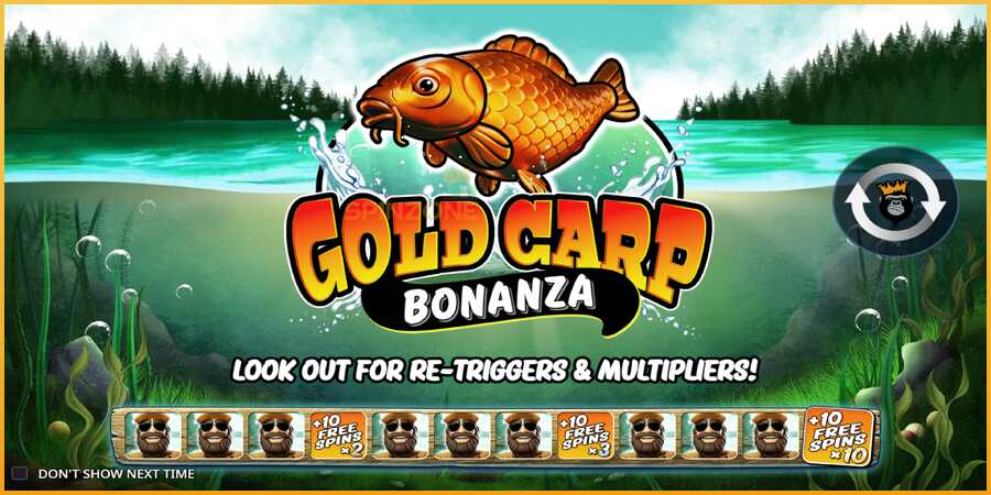 Gold Carp Bonanza màquina de joc per diners, imatge 1