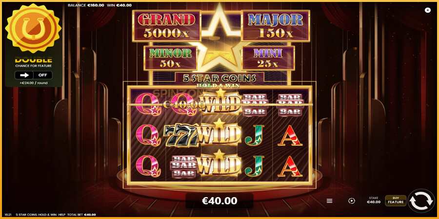 5 Star Coins: Hold & Win màquina de joc per diners, imatge 4