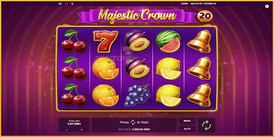 Majestic Crown 20 màquina de joc per diners, imatge 1