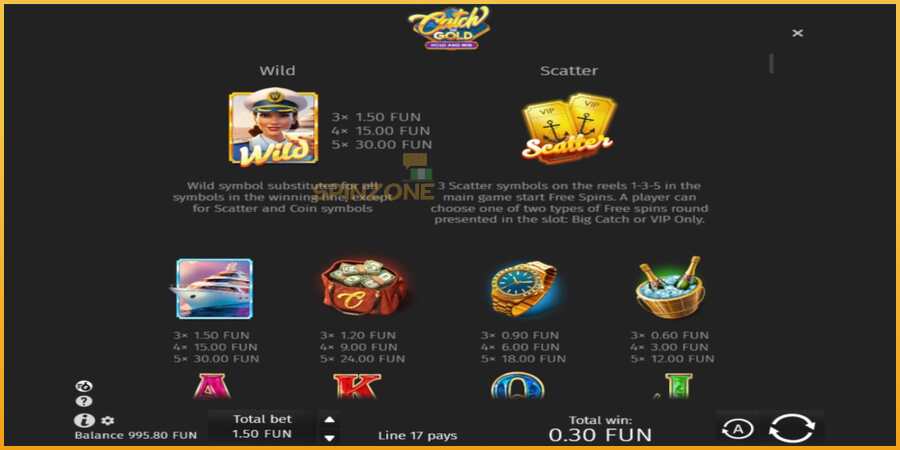 Catch The Gold Hold and Win màquina de joc per diners, imatge 4