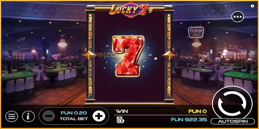 Lucky 7s màquina de joc per diners, imatge 2