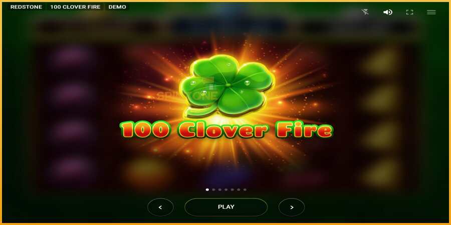 100 Clover Fire màquina de joc per diners, imatge 1