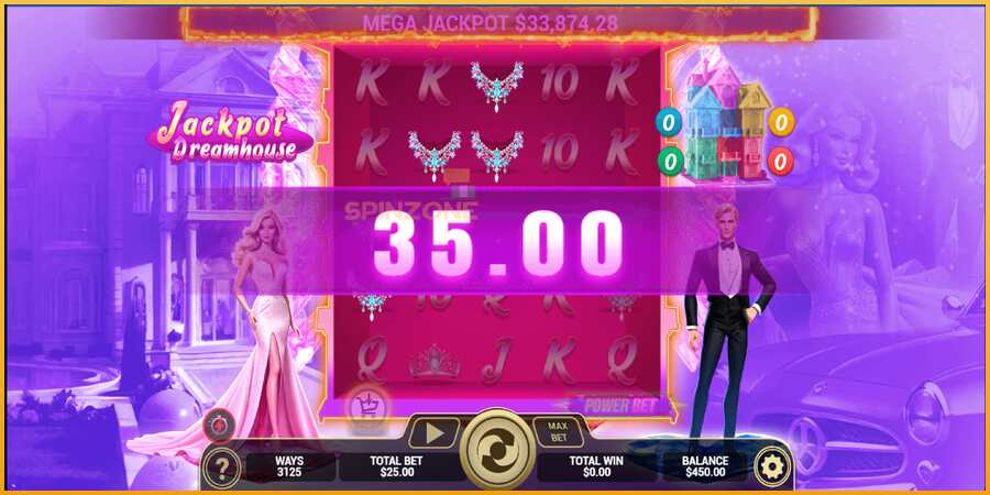 Jackpot Dreamhouse màquina de joc per diners, imatge 3