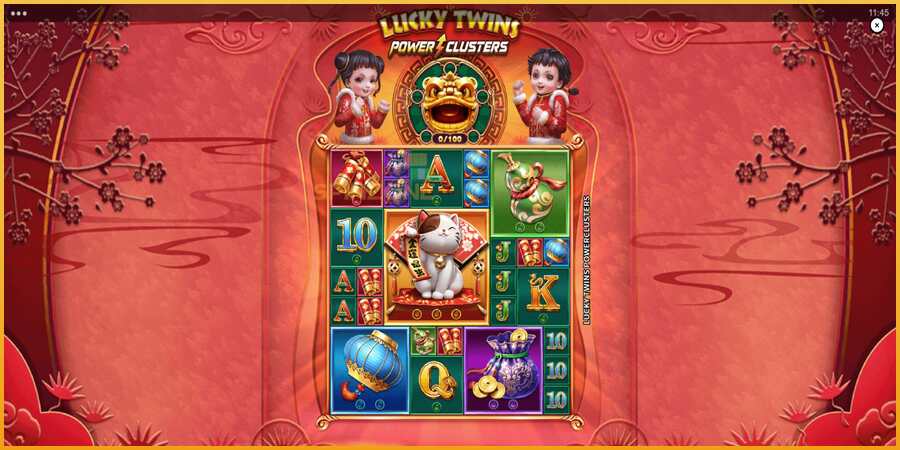 Lucky Twins Power Clusters màquina de joc per diners, imatge 1