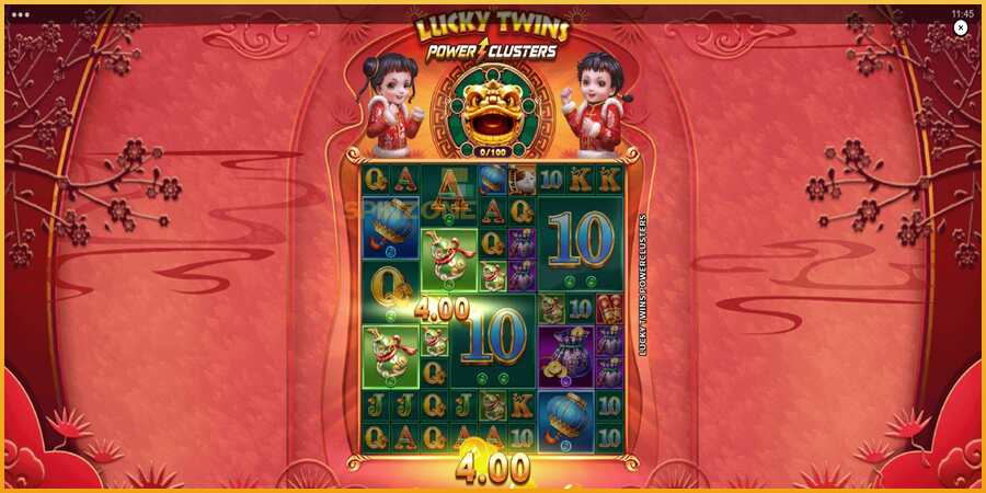 Lucky Twins Power Clusters màquina de joc per diners, imatge 2