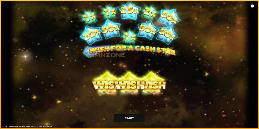 Wish for a Cash Star màquina de joc per diners, imatge 1