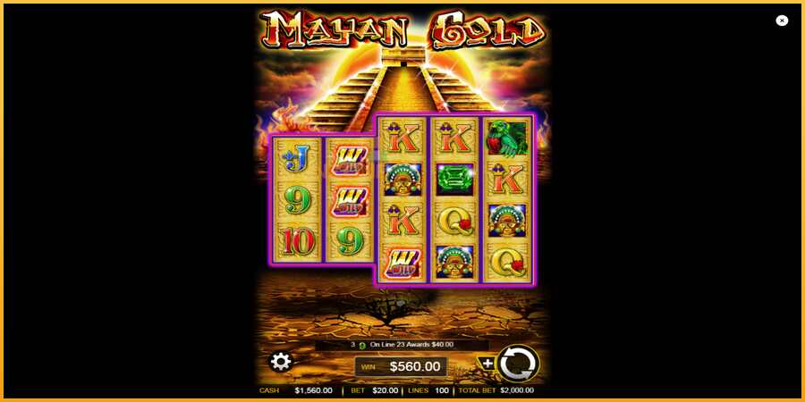 Mayan Gold màquina de joc per diners, imatge 3