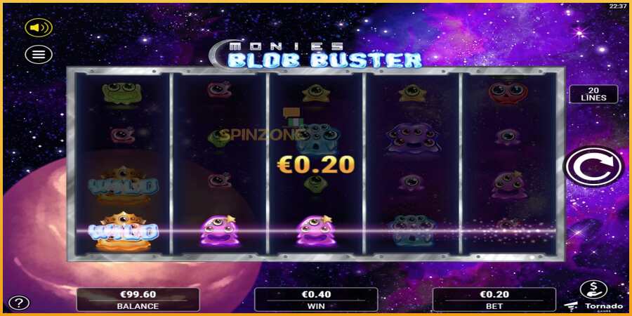 Monies Blob Buster màquina de joc per diners, imatge 3