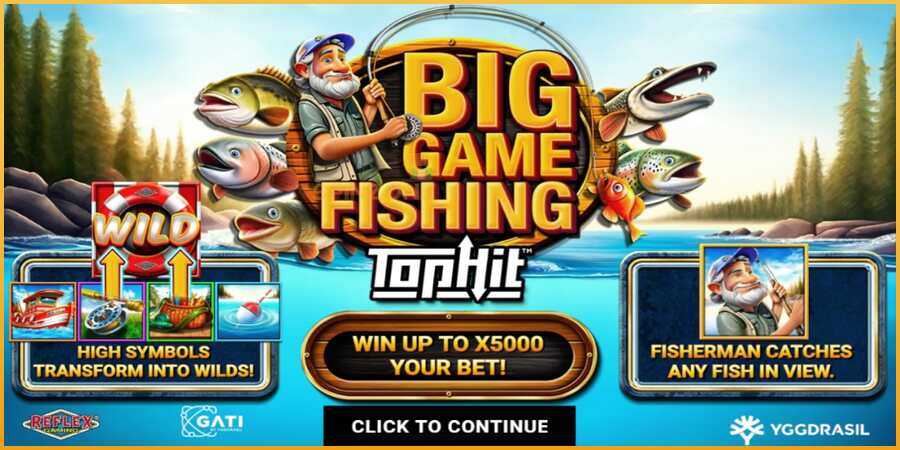 Big Game Fishing màquina de joc per diners, imatge 1