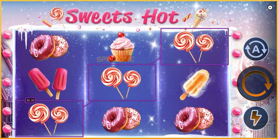 Sweets Hot màquina de joc per diners, imatge 3