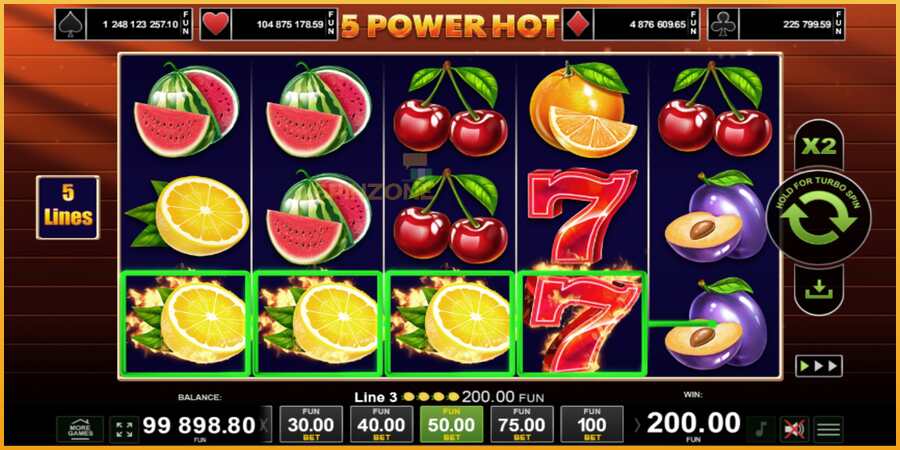 5 Power Hot màquina de joc per diners, imatge 3