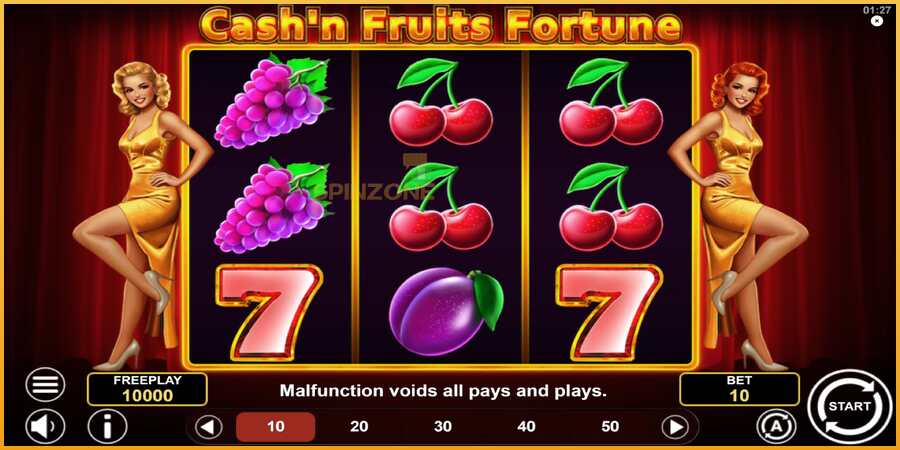 Cashn Fruits Fortune màquina de joc per diners, imatge 2